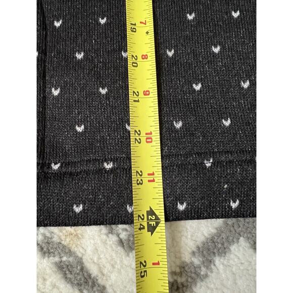 TALBOTS Petite Geometric Fair Isle Fleece High Neck Pullover Top Sweater Sz MP - Picture 11 of 11